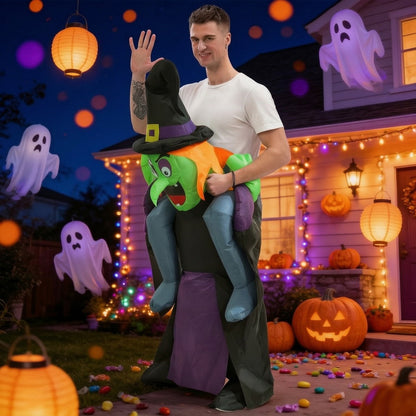 Teens and Adults Halloween Inflatable Costumes Monster Witch Costumes - ChildAngle
