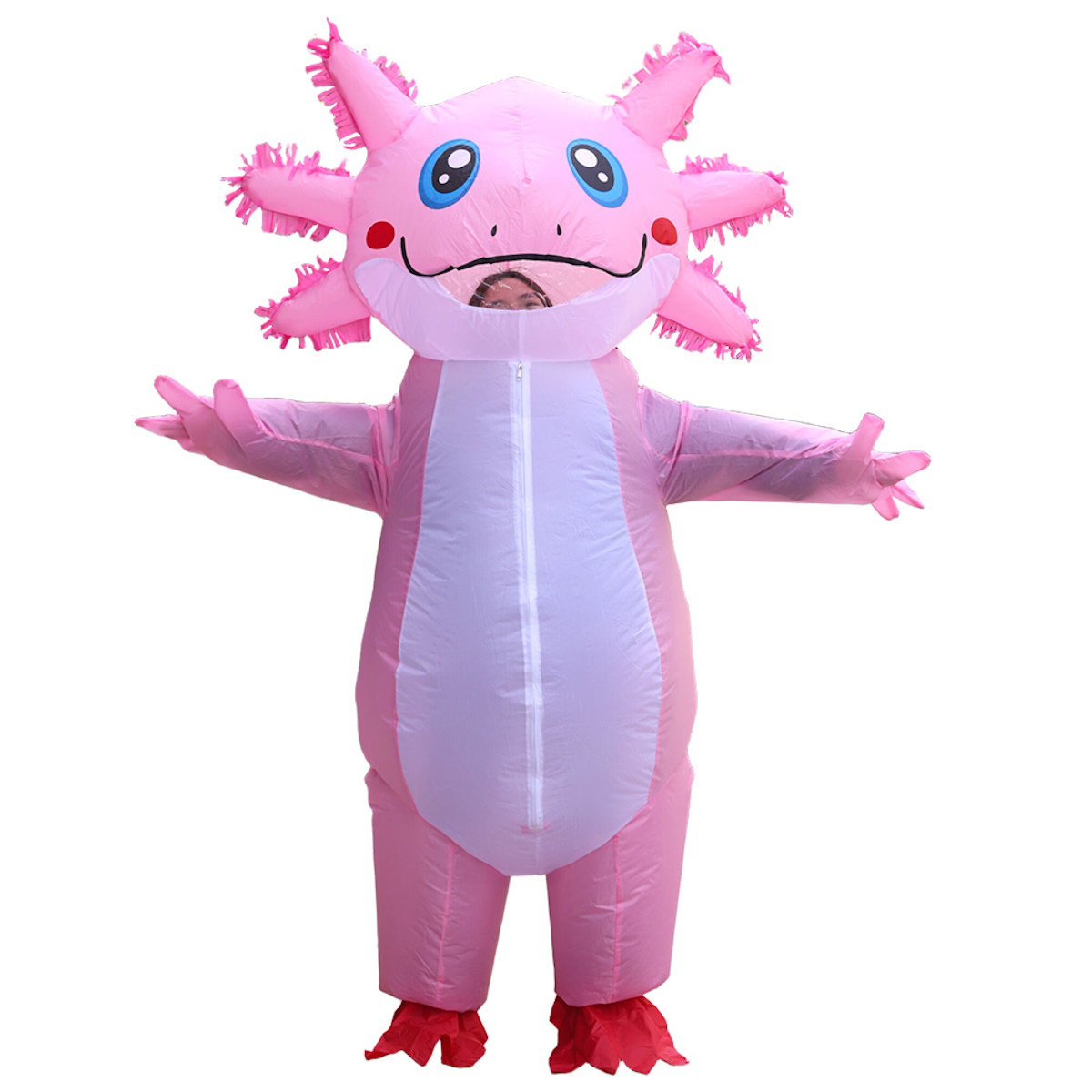 Teens and Adults Inflatable Axolotl Costumes Blowup Costumes - ChildAngle