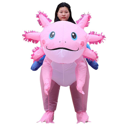 Teens and Adults Inflatable Axolotl Costumes Blowup Costumes - ChildAngle