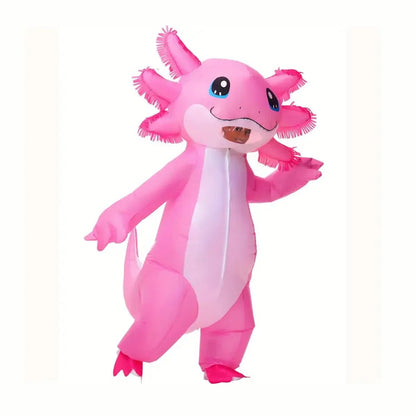 Teens and Adults Inflatable Axolotl Costumes Blowup Costumes - ChildAngle
