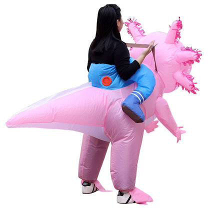 Teens and Adults Inflatable Axolotl Costumes Blowup Costumes - ChildAngle
