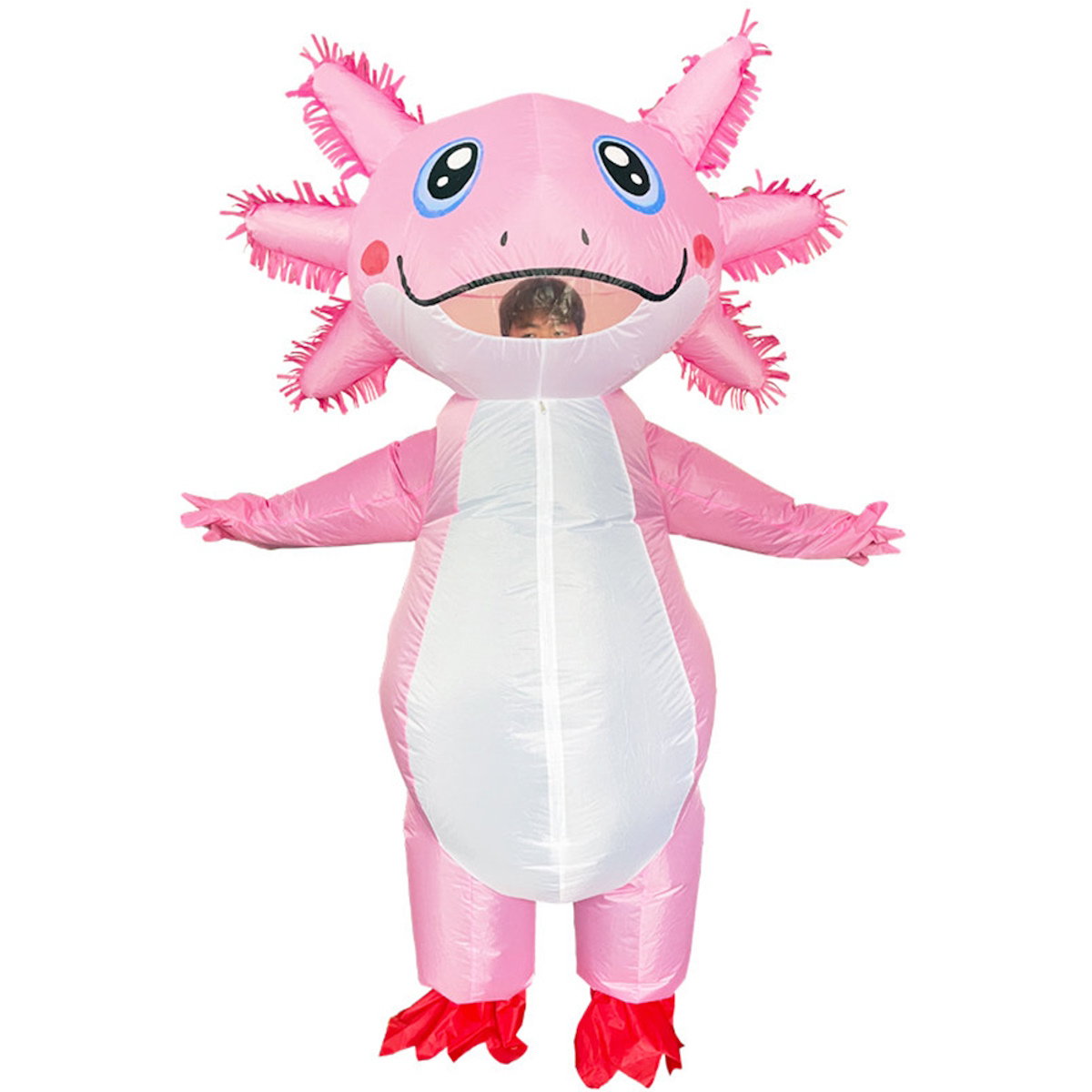 Teens and Adults Inflatable Axolotl Costumes Blowup Costumes - ChildAngle