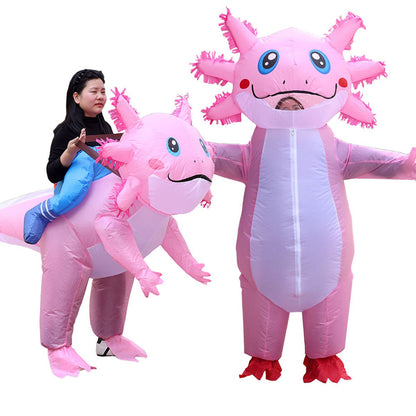 Teens and Adults Inflatable Axolotl Costumes Blowup Costumes - ChildAngle
