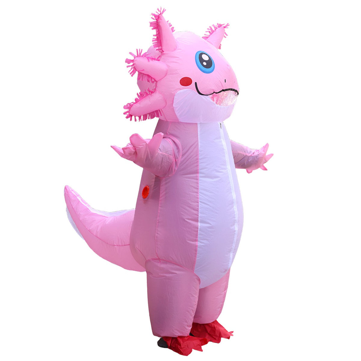 Teens and Adults Inflatable Axolotl Costumes Blowup Costumes - ChildAngle