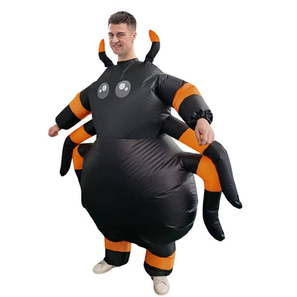 Teens and Adults Inflatable Bat and Spider Costumes Halloween Blowup Costumes - ChildAngle