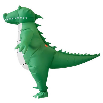Teens and Adults Inflatable Crocodile Costumes Blowup Animal Costumes - ChildAngle