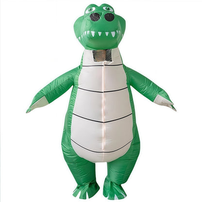 Teens and Adults Inflatable Crocodile Costumes Blowup Animal Costumes - ChildAngle