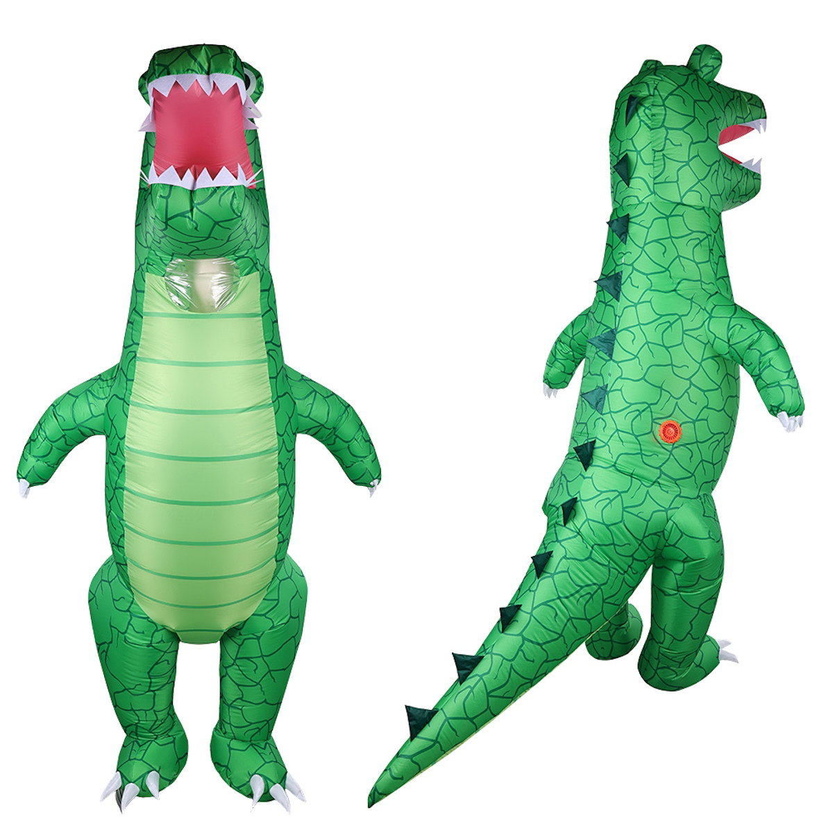 Dinosaur Inflatable Costume Blow up T Rex Costume Kids Inflatable Dinosaur Costume - ChildAngle