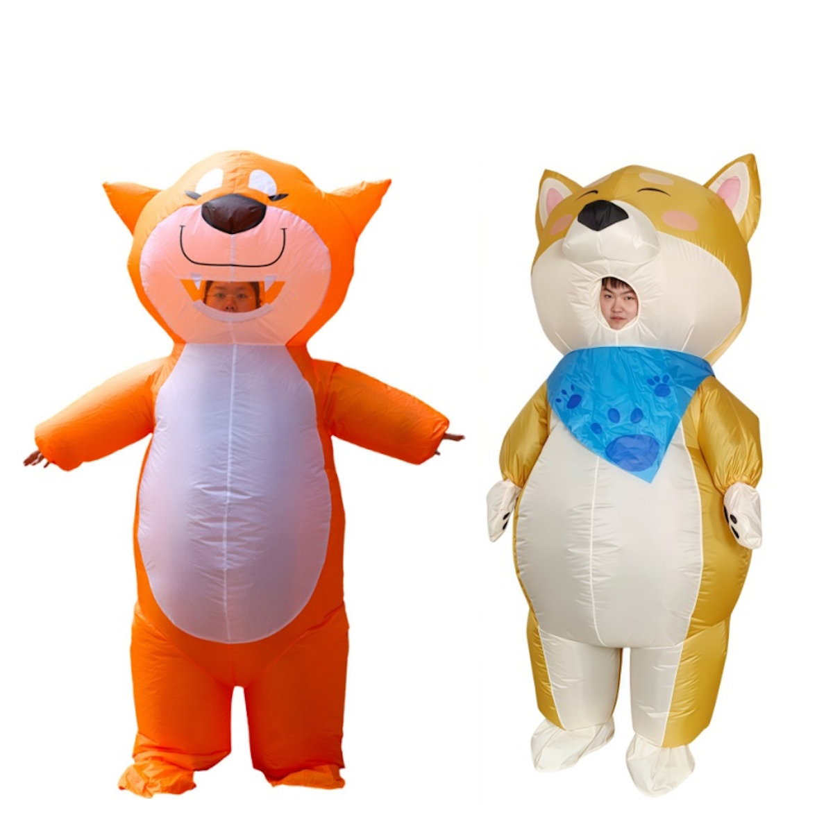 Teens and Adults Inflatable Dog Costumes Blowup Animal Costumes - ChildAngle
