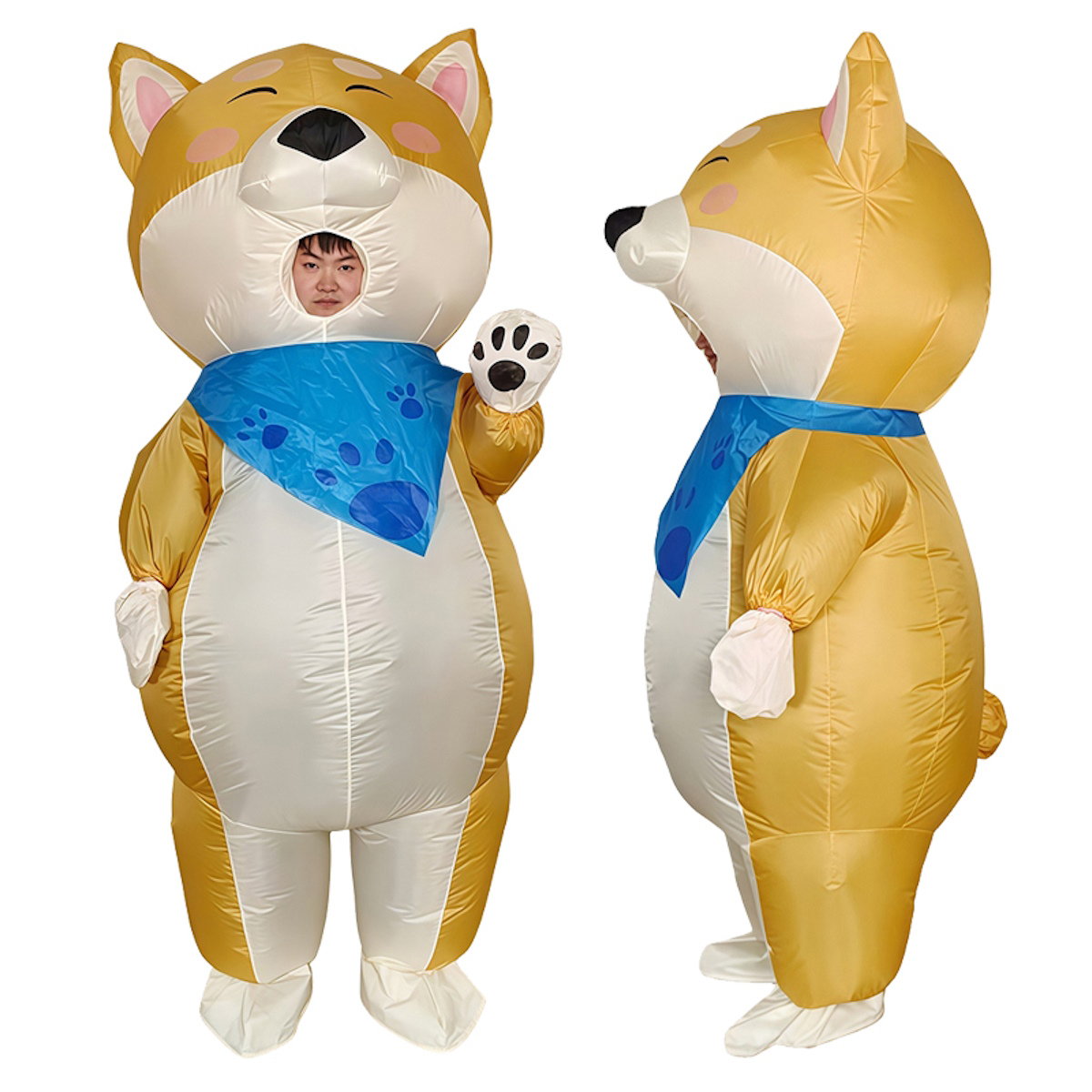 Teens and Adults Inflatable Dog Costumes Blowup Animal Costumes - ChildAngle