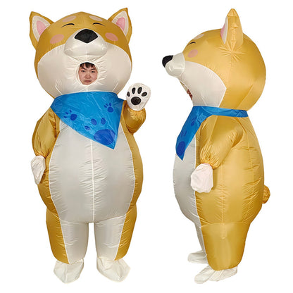 Teens and Adults Inflatable Dog Costumes Blowup Animal Costumes - ChildAngle