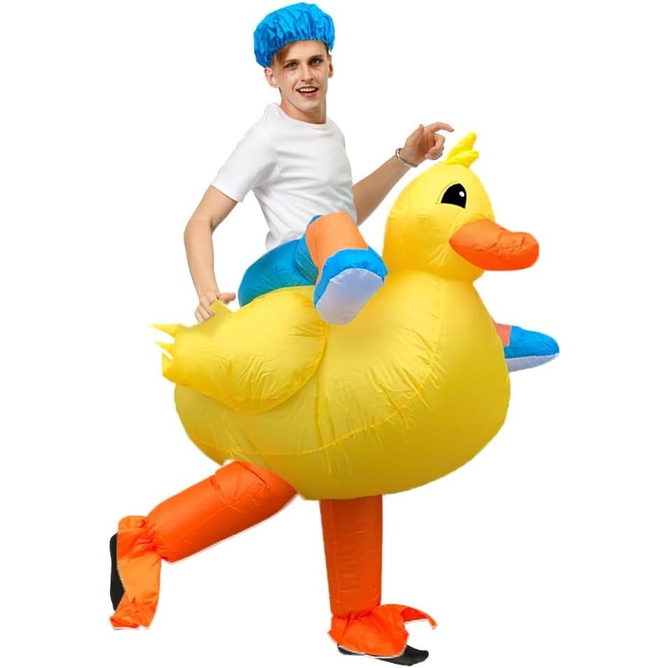 Teens Inflatable Duck Costumes - ChildAngle
