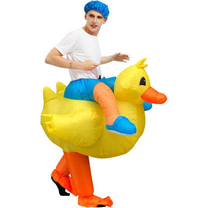 Teens Inflatable Duck Costumes - ChildAngle