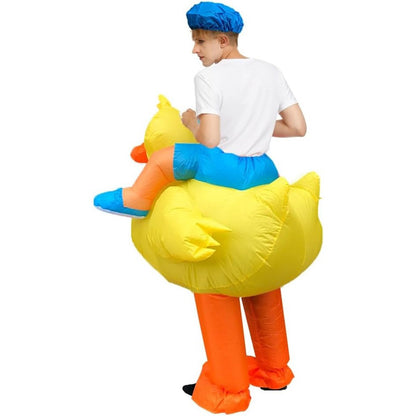 Teens Inflatable Duck Costumes - ChildAngle