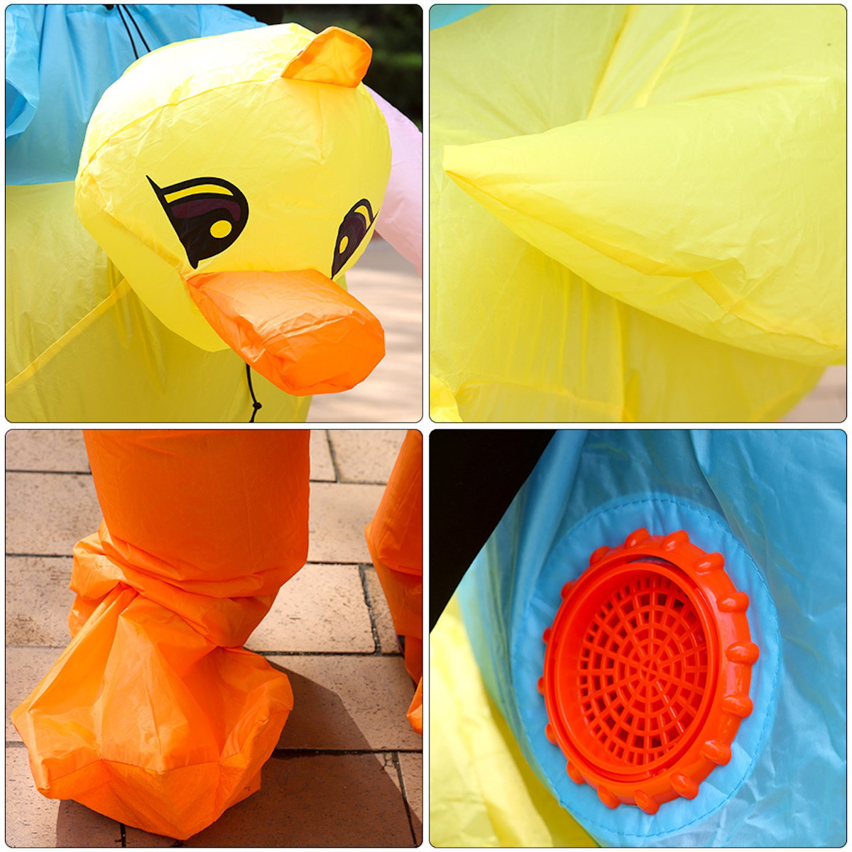 Teens Inflatable Duck Costumes - ChildAngle