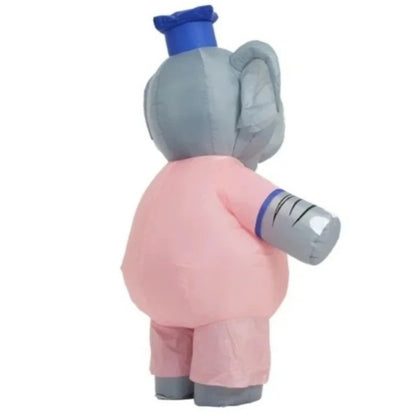 Teens and Adults Inflatable Elephant Costumes Blowup Animal Costumes - ChildAngle