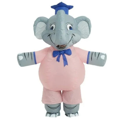 Teens and Adults Inflatable Elephant Costumes Blowup Animal Costumes - ChildAngle