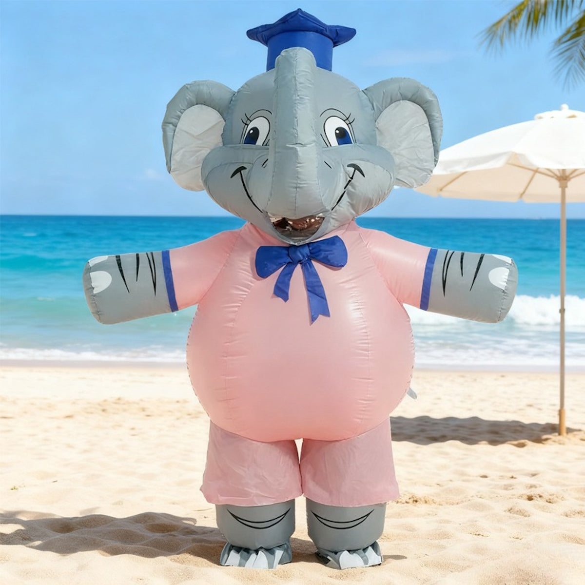 Teens and Adults Inflatable Elephant Costumes Blowup Animal Costumes - ChildAngle