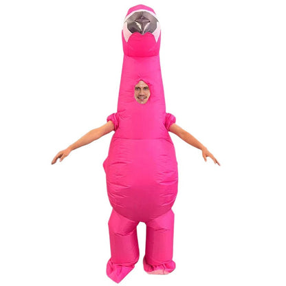 Teens and Adults Inflatable Flamingo Costumes Blowup Animal Costumes - ChildAngle