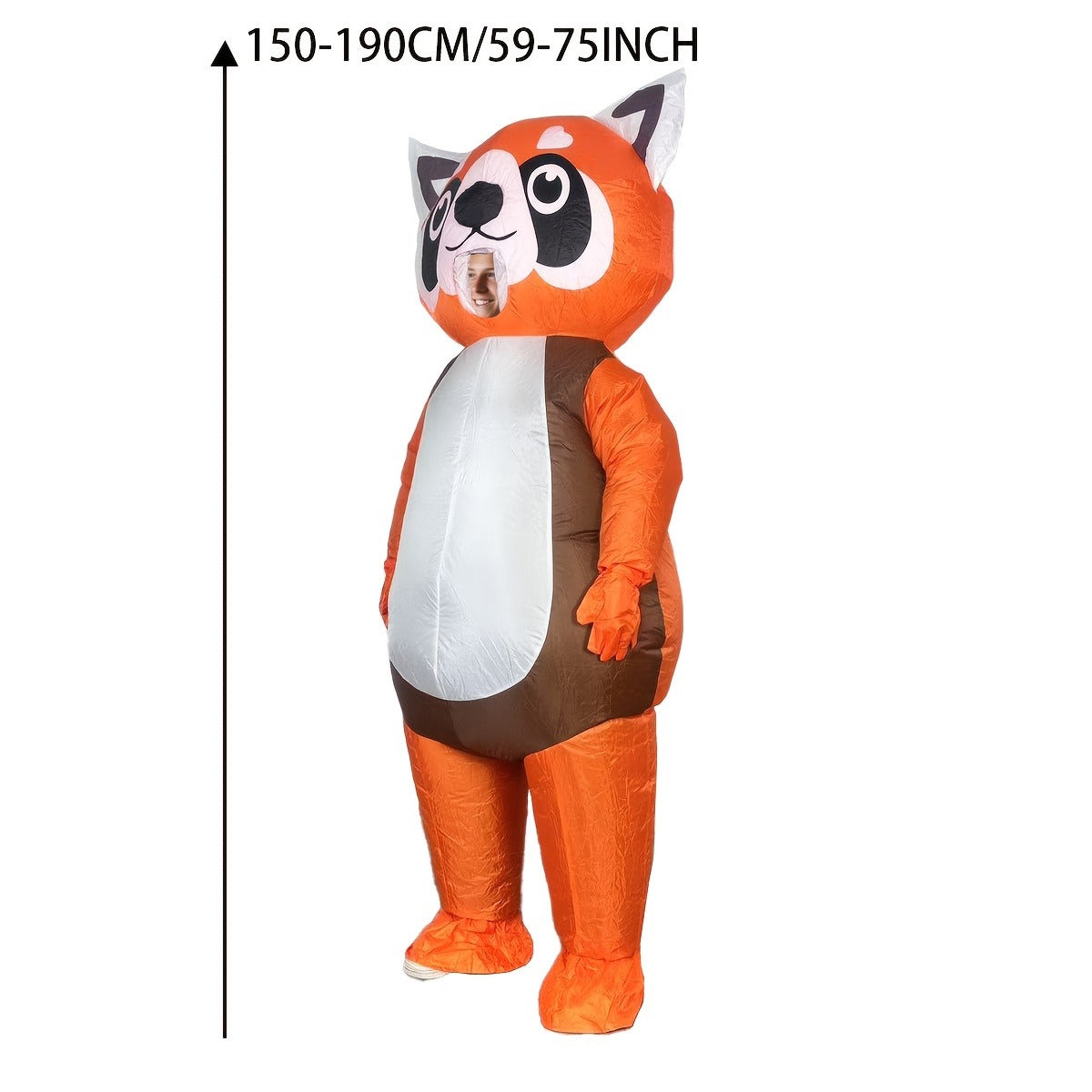 Teens and Adults Inflatable Fox Costumes Blowup Animal Costumes - ChildAngle