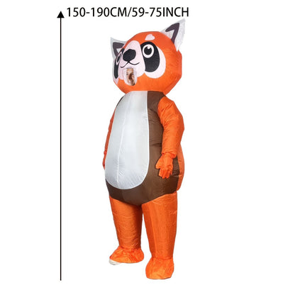 Teens and Adults Inflatable Fox Costumes Blowup Animal Costumes - ChildAngle