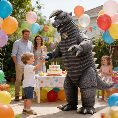 Kids and Teens Inflatable Godzilla Costumes - ChildAngle