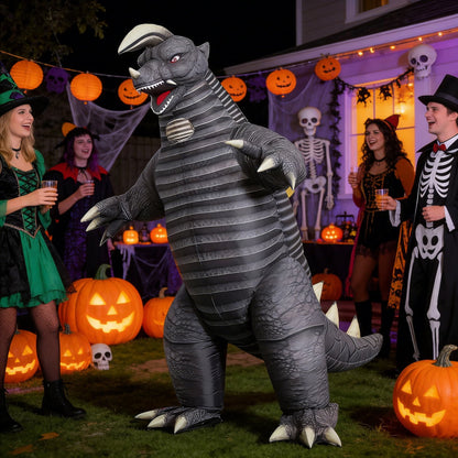 Kids and Teens Inflatable Godzilla Costumes - ChildAngle