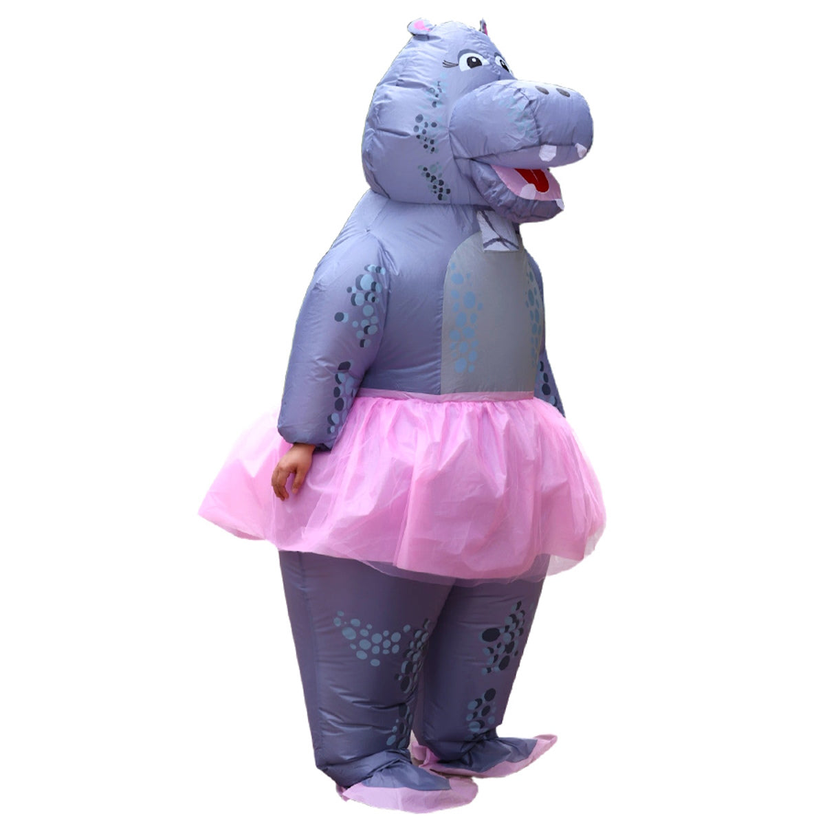Teens and Adults Inflatable Hippo Costumes Blowup Animal Costumes - ChildAngle
