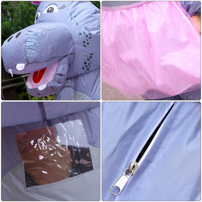 Teens and Adults Inflatable Hippo Costumes Blowup Animal Costumes - ChildAngle
