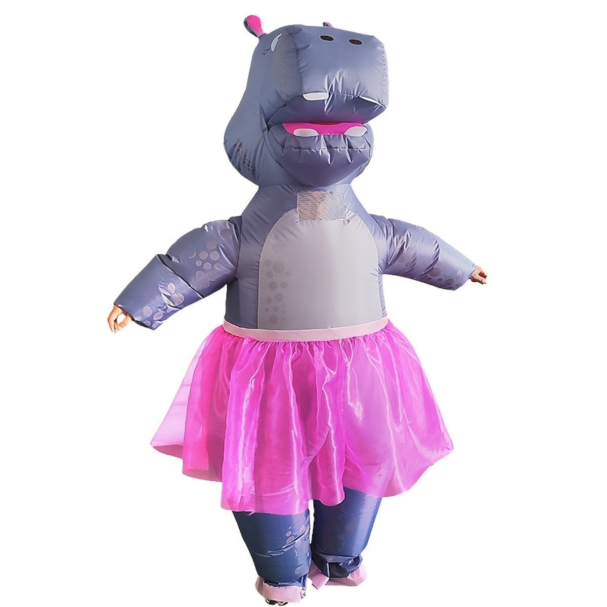 Teens and Adults Inflatable Hippo Costumes Blowup Animal Costumes - ChildAngle