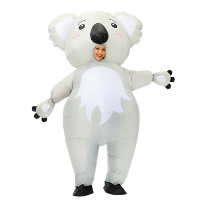 Teens and Adults Inflatable Koala Costumes Blowup Animal Costumes - ChildAngle