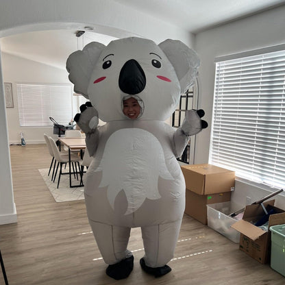 Teens and Adults Inflatable Koala Costumes Blowup Animal Costumes - ChildAngle