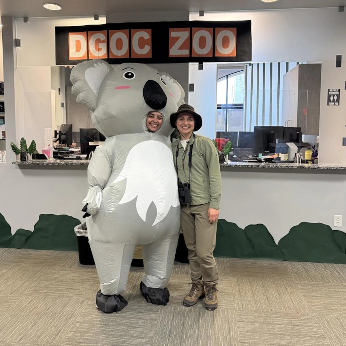 Teens and Adults Inflatable Koala Costumes Blowup Animal Costumes - ChildAngle