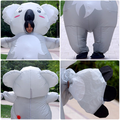Teens and Adults Inflatable Koala Costumes Blowup Animal Costumes - ChildAngle