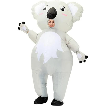 Teens and Adults Inflatable Koala Costumes Blowup Animal Costumes - ChildAngle
