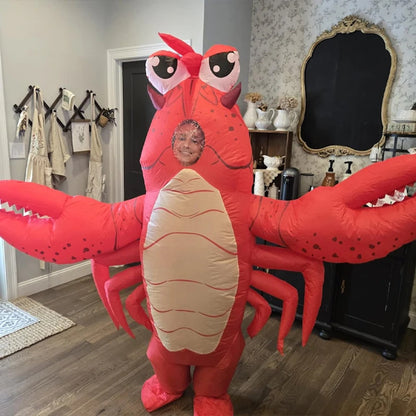 Teens and Adults Inflatable Lobster Costumes Blowup Animal Costumes - ChildAngle
