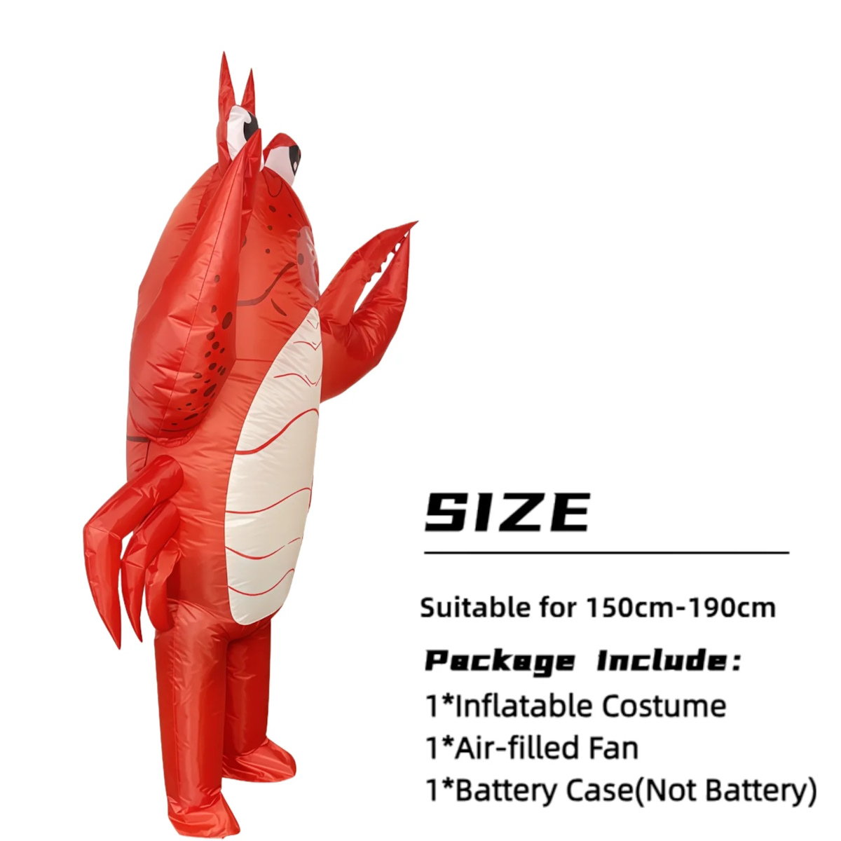 Teens and Adults Inflatable Lobster Costumes Blowup Animal Costumes - ChildAngle