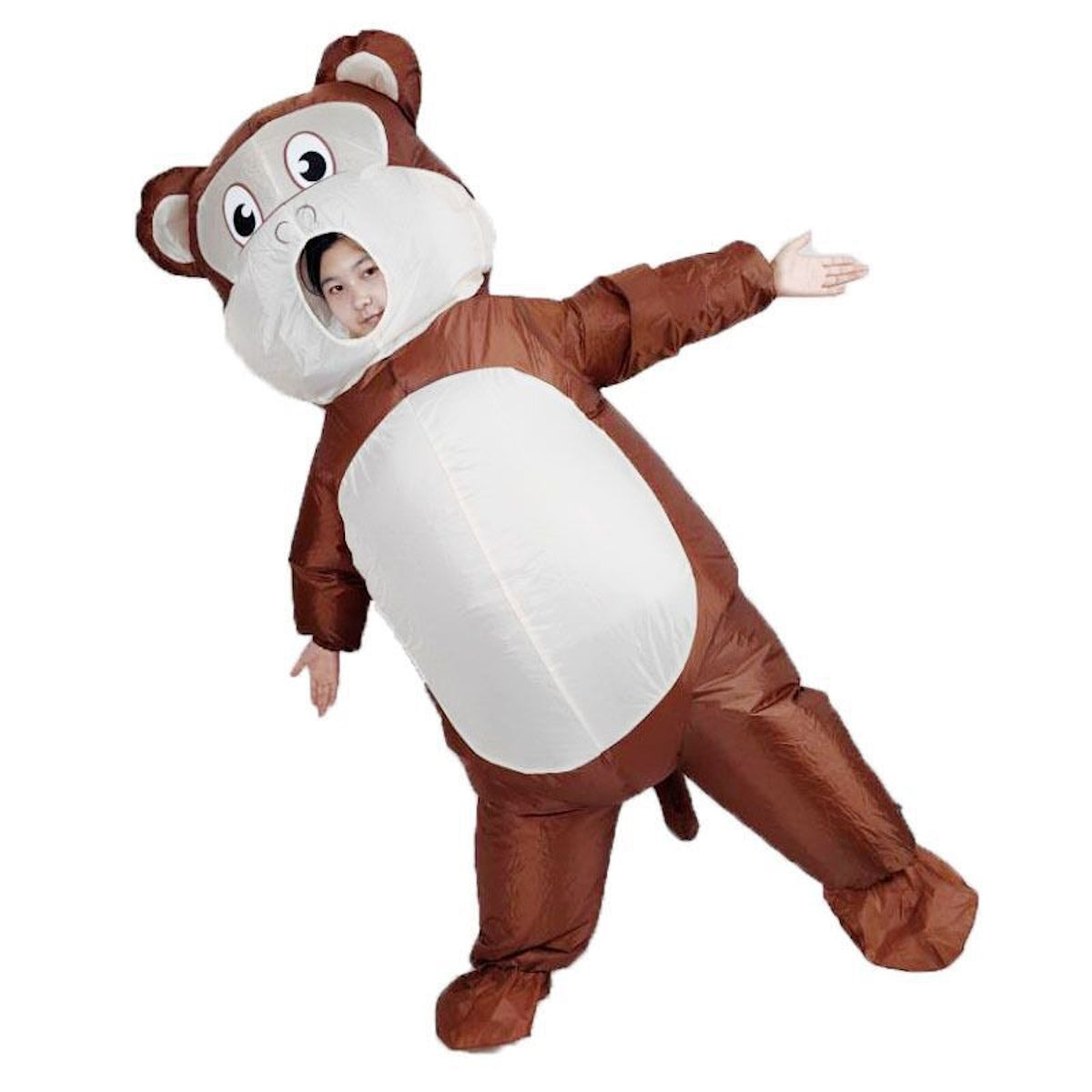 Teens and Adults Inflatable Monkey Costumes Blowup Animal Costumes - ChildAngle