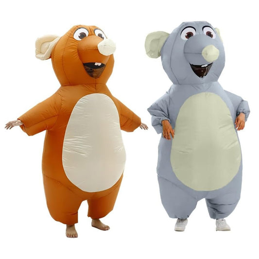Teens and Adults Mouse Inflatable Rat Costumes Blowup Animal Costumes - ChildAngle