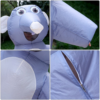 Teens and Adults Mouse Inflatable Rat Costumes Blowup Animal Costumes - ChildAngle