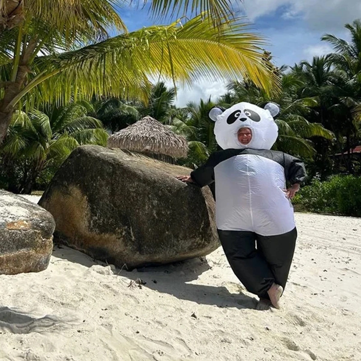 Teens and Adults Inflatable Panda Costumes Blowup Animal Costumes - ChildAngle