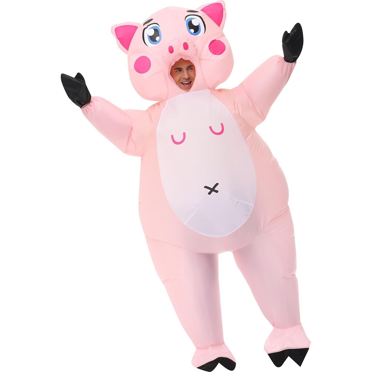 Teens and Adults Inflatable Pig Costumes Blowup Animal Costumes - ChildAngle