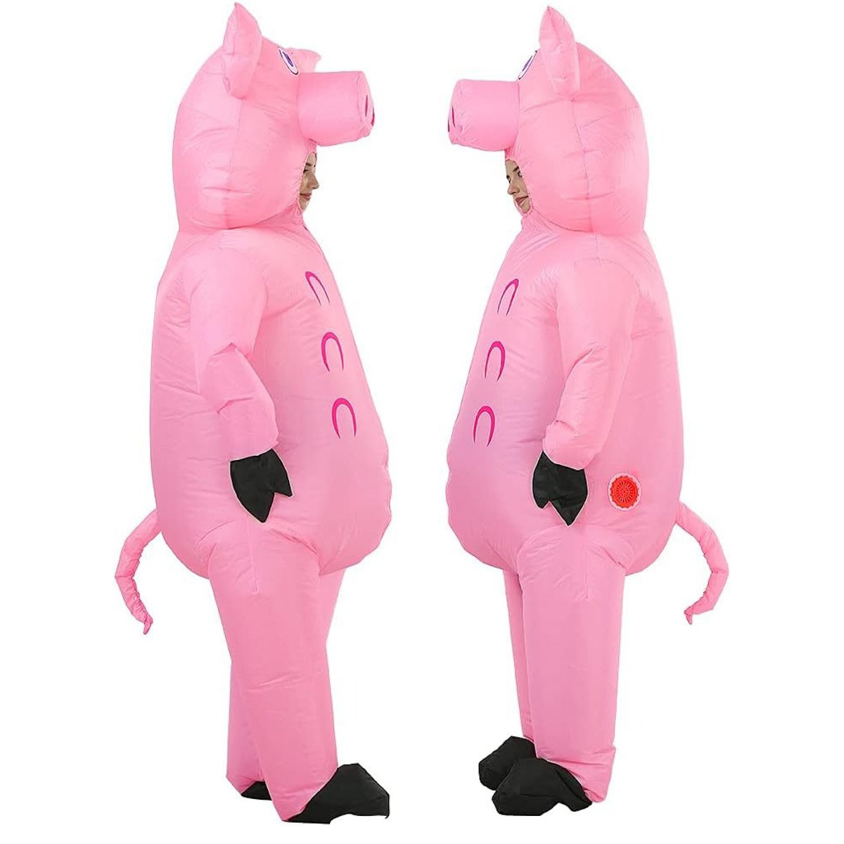 Teens and Adults Inflatable Pig Costumes Blowup Animal Costumes - ChildAngle