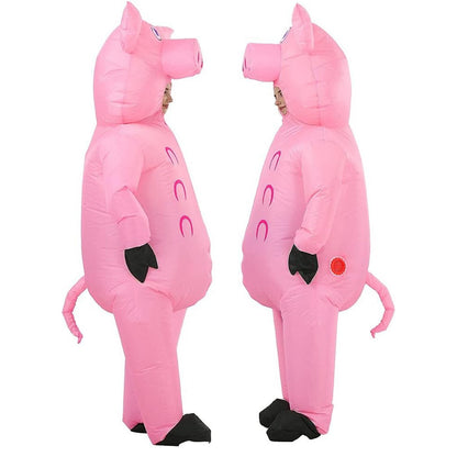 Teens and Adults Inflatable Pig Costumes Blowup Animal Costumes - ChildAngle