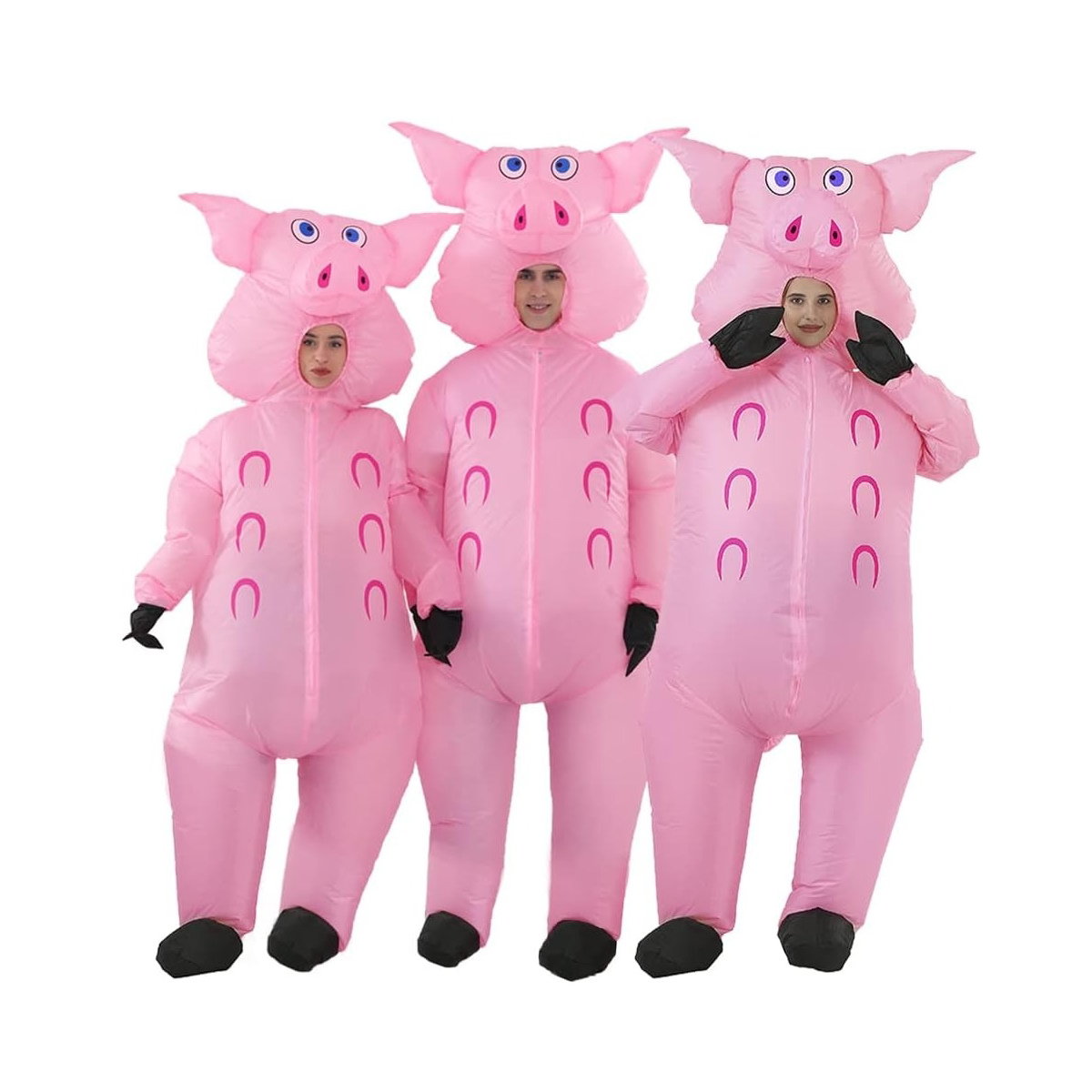 Teens and Adults Inflatable Pig Costumes Blowup Animal Costumes - ChildAngle
