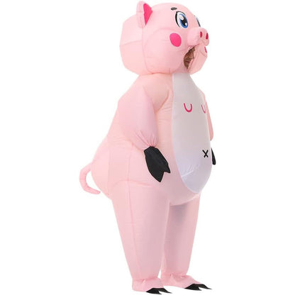 Teens and Adults Inflatable Pig Costumes Blowup Animal Costumes - ChildAngle