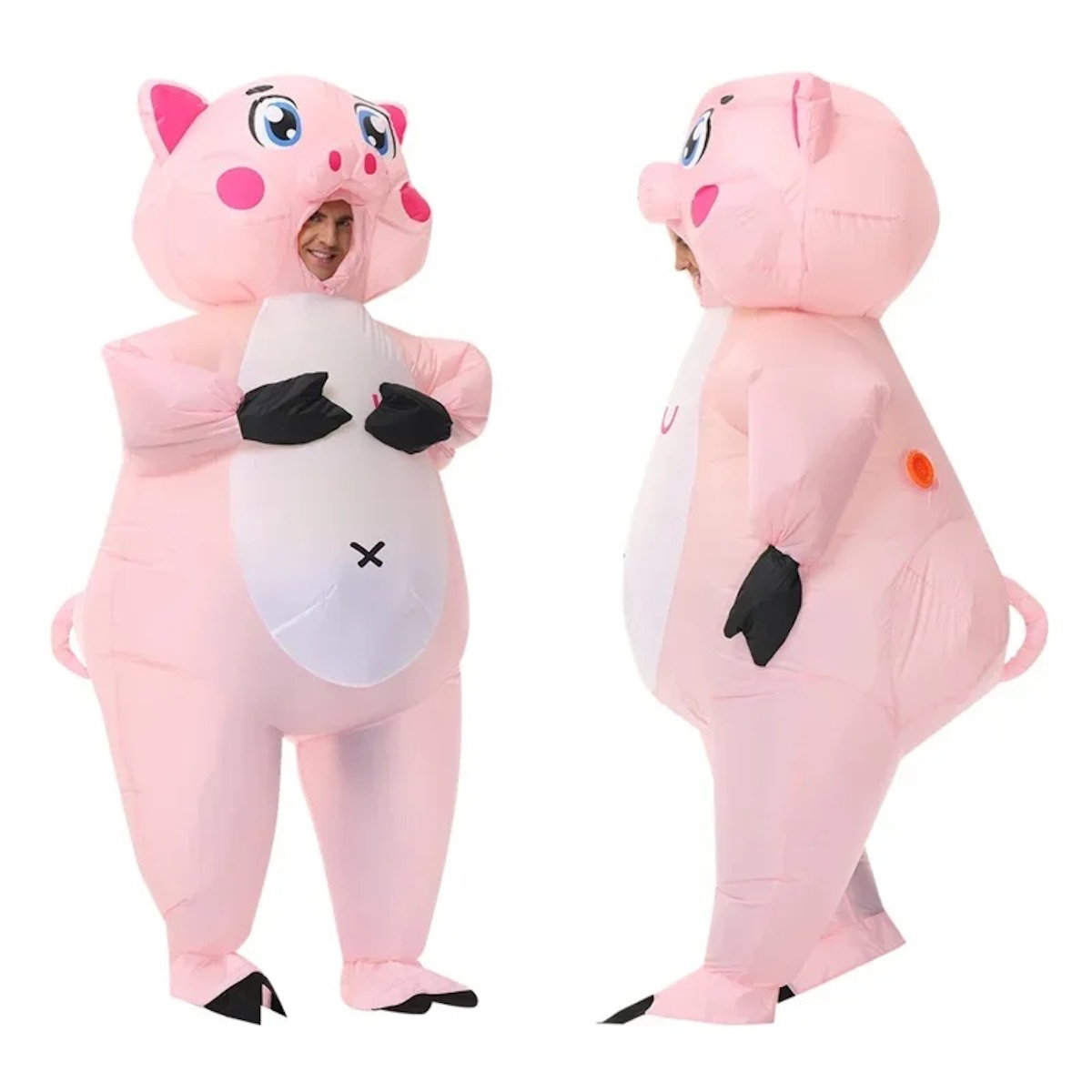 Teens and Adults Inflatable Pig Costumes Blowup Animal Costumes - ChildAngle