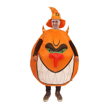 Teens and Adults Inflatable Pumpkin Man Costumes - ChildAngle