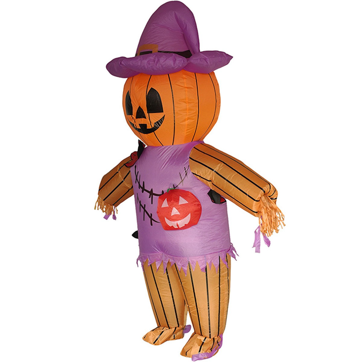 Teens and Adults Inflatable Pumpkin Man Costumes - ChildAngle