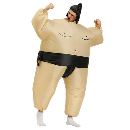 Teens and Adults Inflatable Sumo Wrestler Costumes - ChildAngle